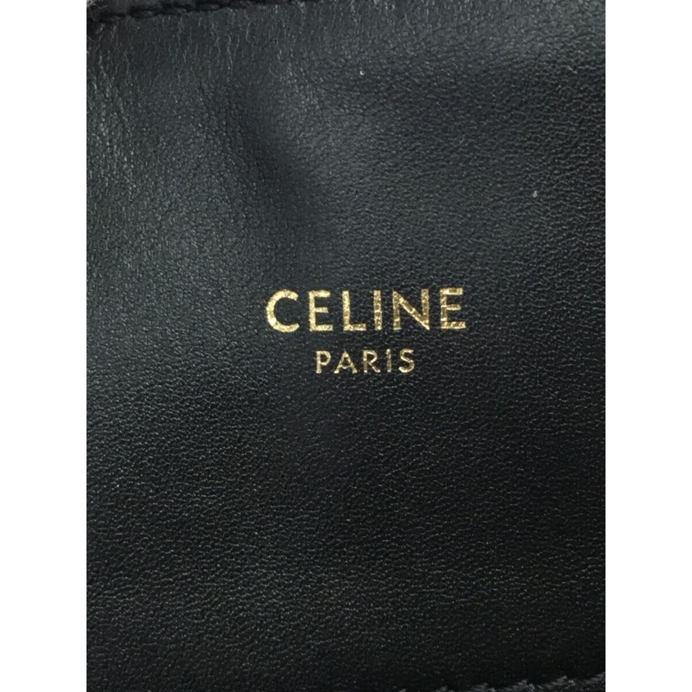 Celine Small Backpack Black Leather Shoulder Bag - image 5